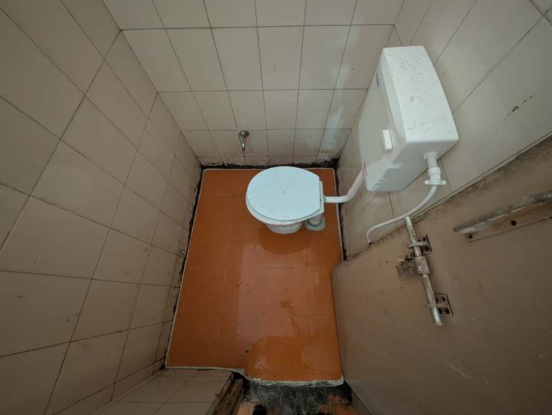 Hospital washroom renovation work