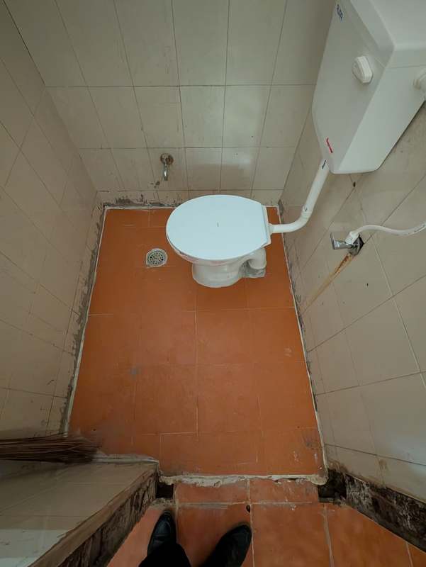 Hospital washroom renovation work