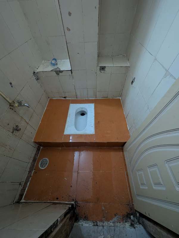 Hospital washroom renovation work