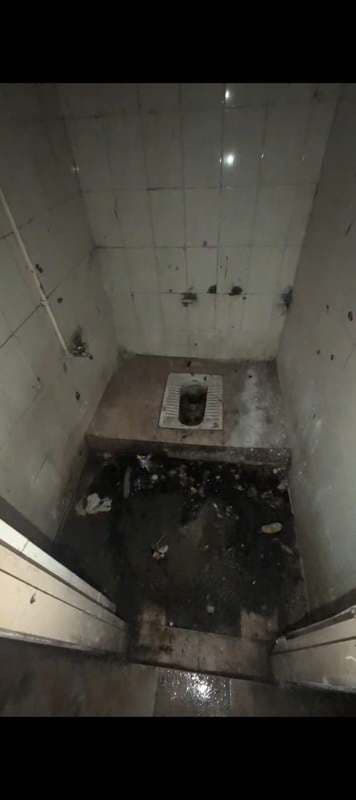 Hospital washroom renovation work