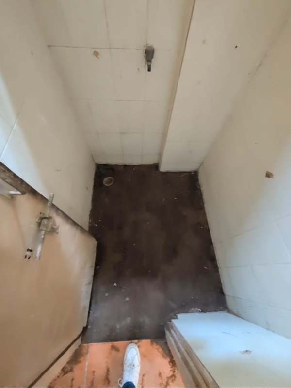 Hospital washroom renovation work