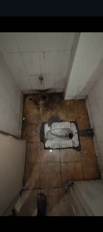 Hospital washroom renovation work